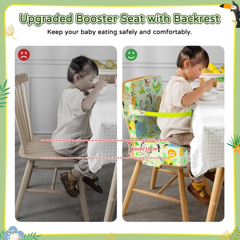 Vahlbeste booster seat waterproof cover, easy to wipe clean after spills.