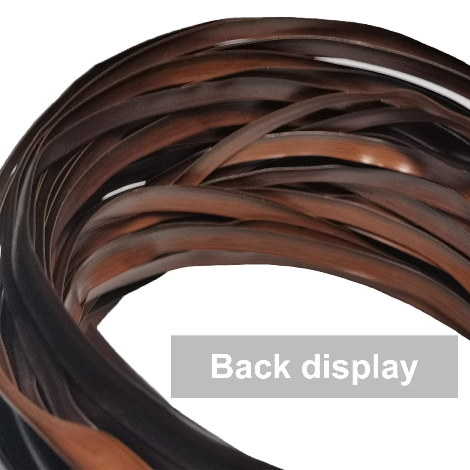 Vaiopiipan poly rattan waterproof material close-up highlights high-strength, long-lasting weave
