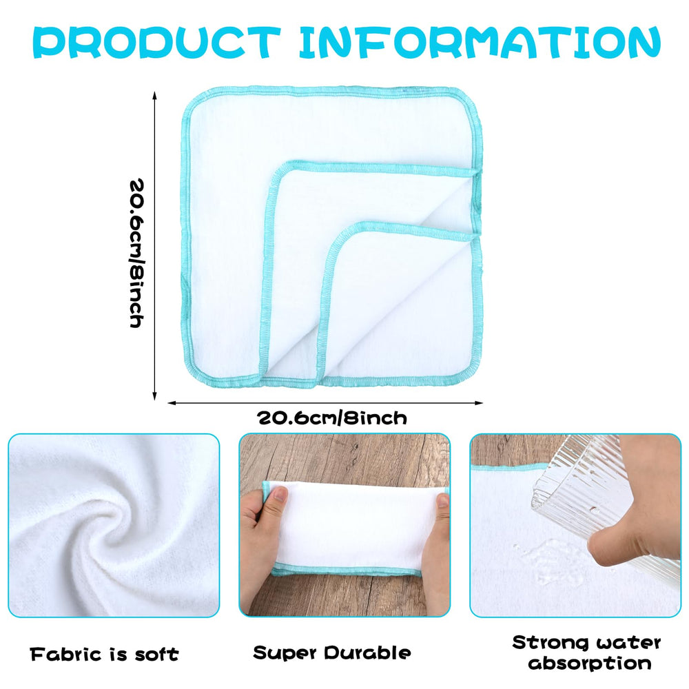 VAIPI soft, skin-friendly flannel wipes close-up for baby skin care