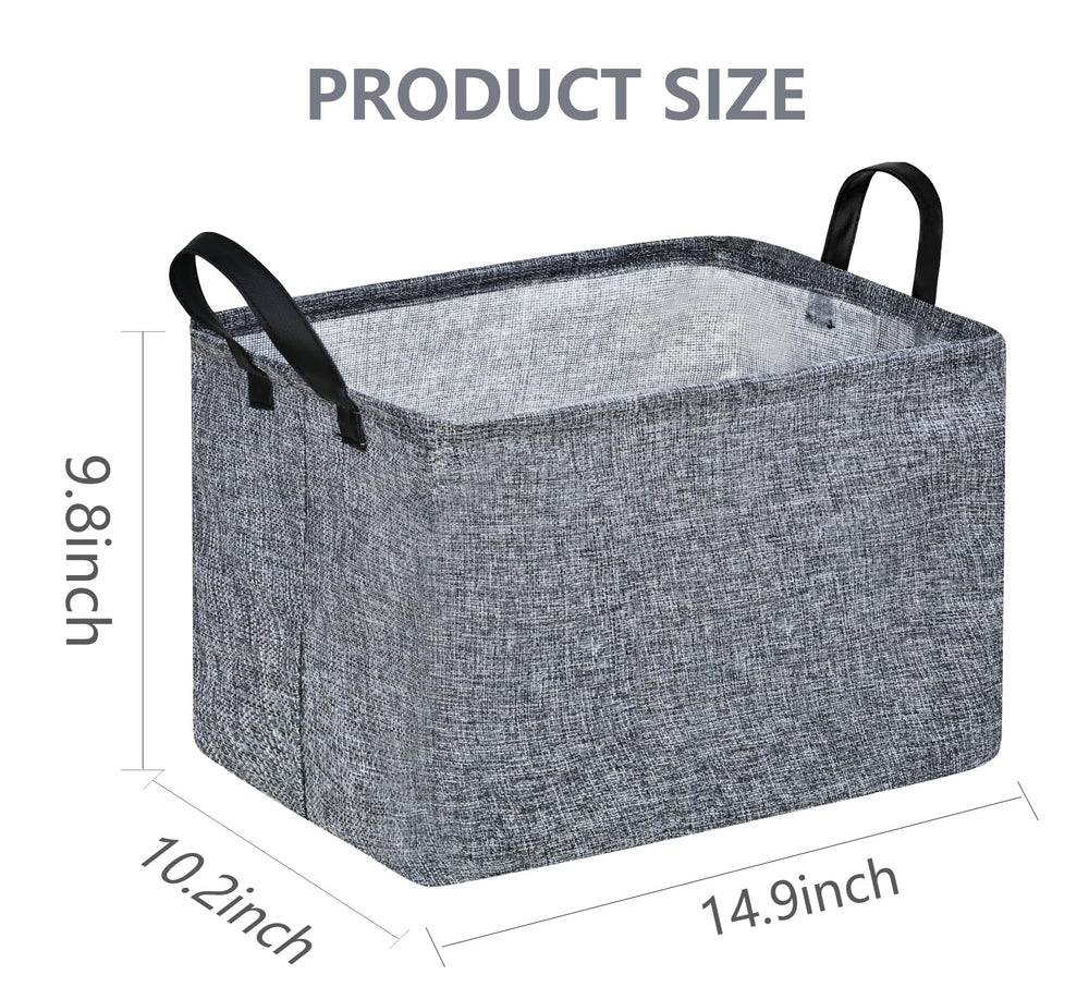 VAIVUSTO Rec Box dimensions image shows 14.9 L x 9.8 H x 10.2 W inches