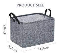 VAIVUSTO Rec Box dimensions image shows 14.9 L x 9.8 H x 10.2 W inches