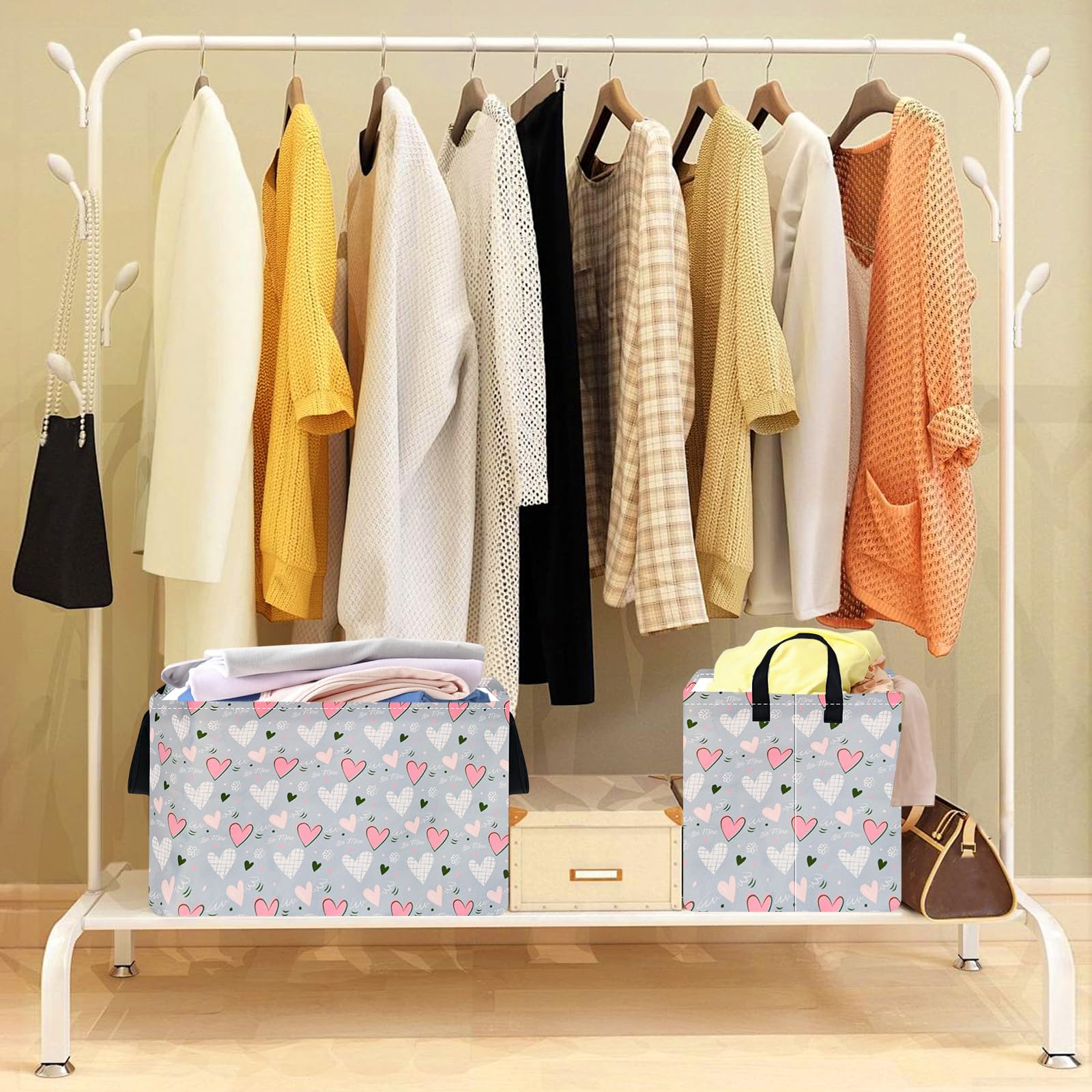VAIVUSTO Rec Heart Box Hamper compact design for small spaces