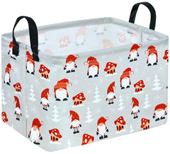 VAIVUSTO rectangular Christmas basket open view showing storage capacity for gifts and toys.