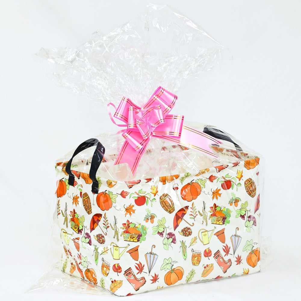 VAIVUSTO Thanksgiving Box handles close-up highlights easy portability for busy homes.