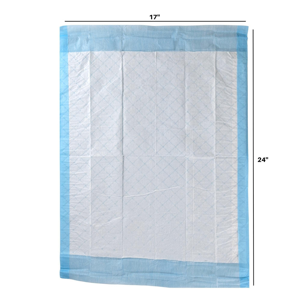 Vakly pre-folded underpad is portable for on-the-go protection anywhere
