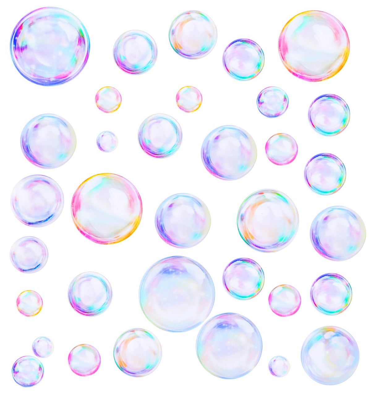 ValueBargain 48pcs peel-and-stick bubbles wall decals for quick ocean-themed room refresh