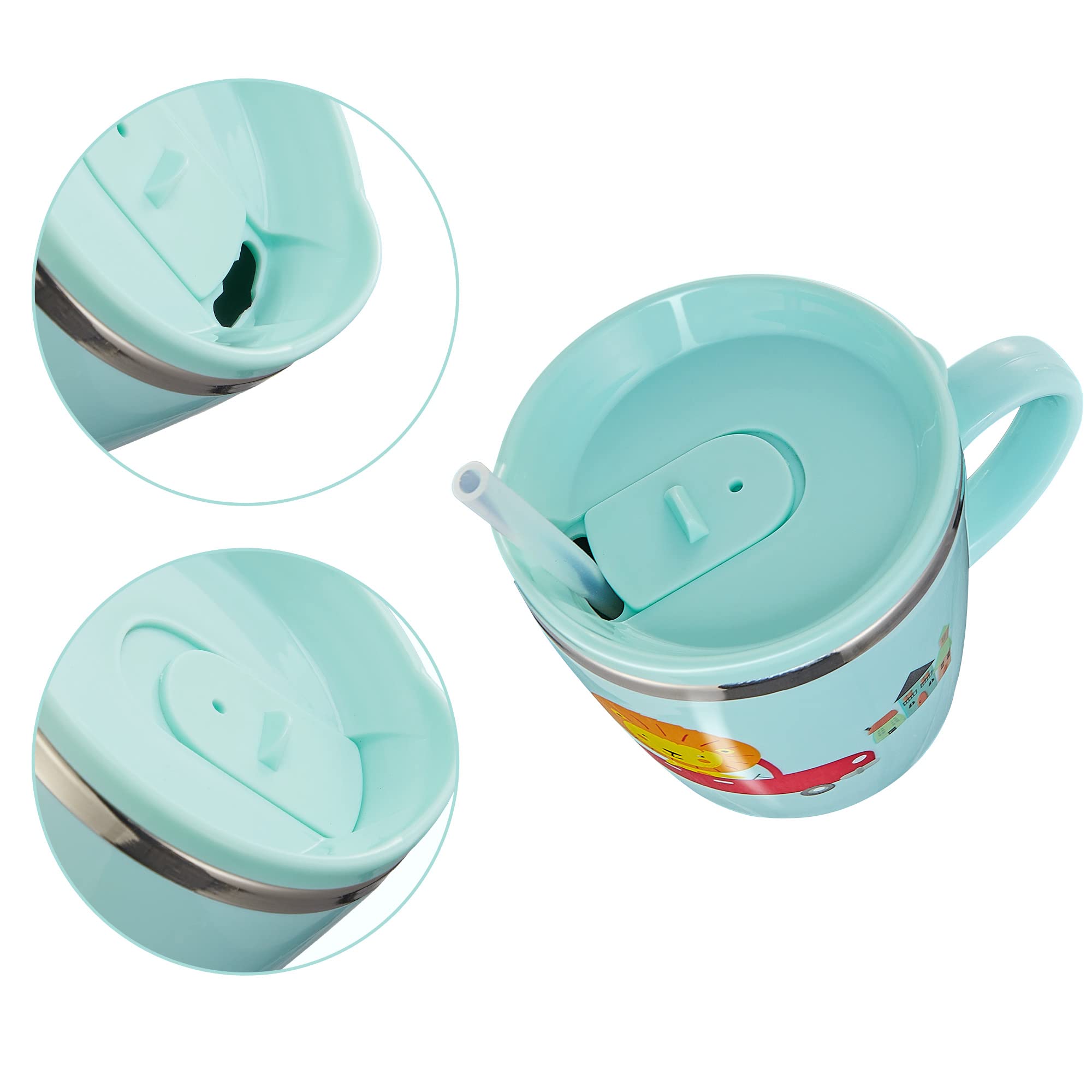 Valueder stainless-steel inner cup helps keep drinks at temperature with reduced external condensation.