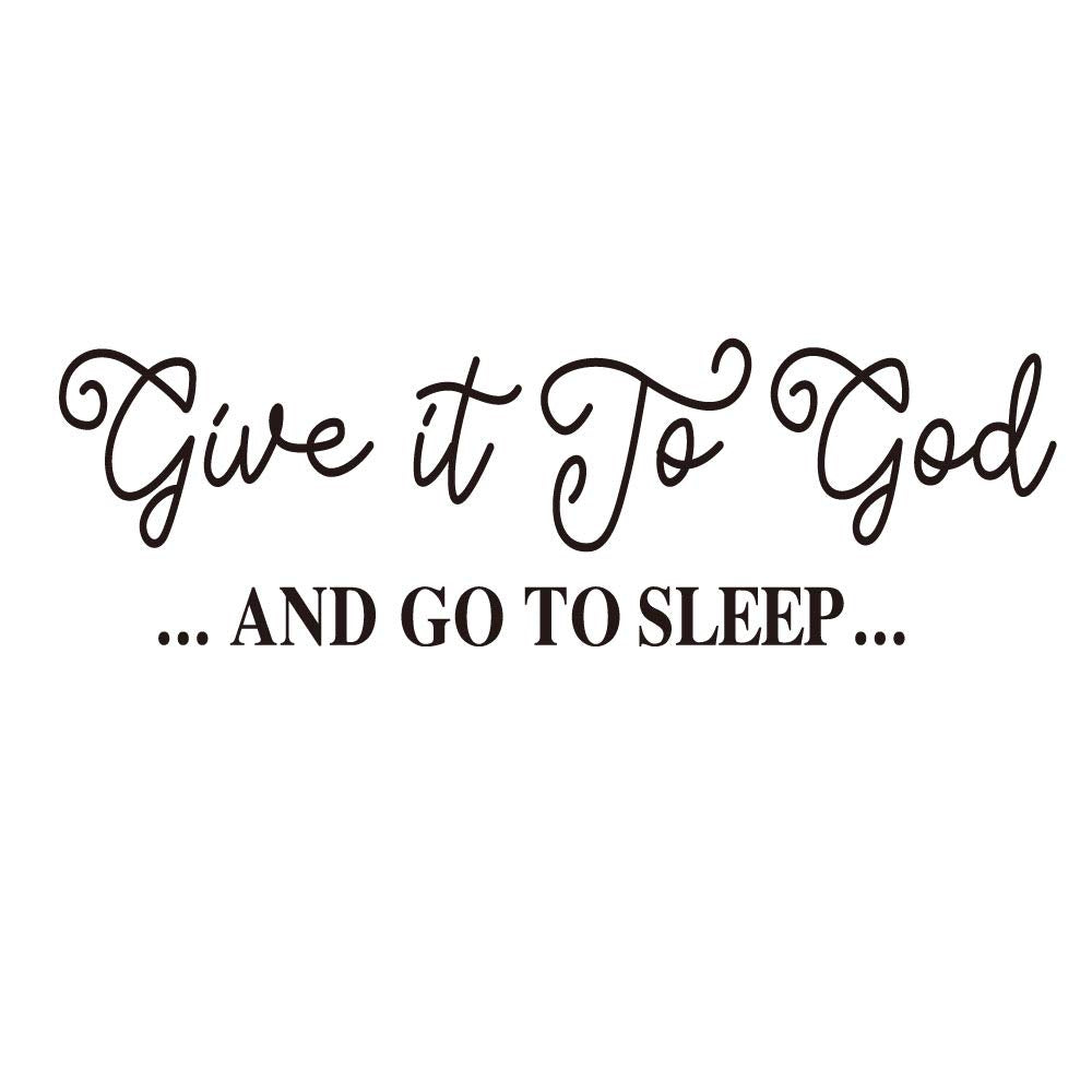Vancetyno Give It to God wall decal closeup letters for a bold devotional look.