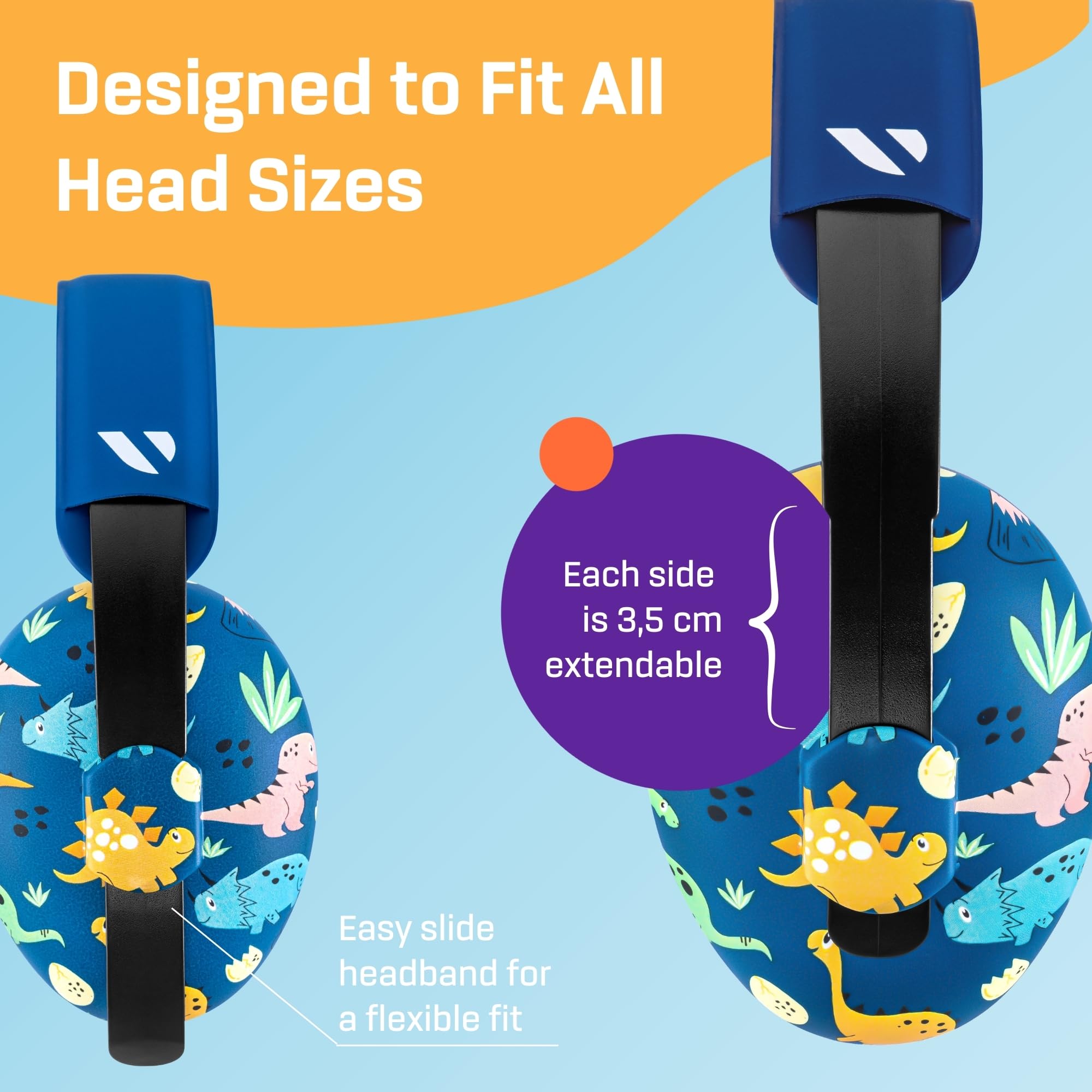 Vanderfields baby ear muffs durable design withstands active toddler adventures.
