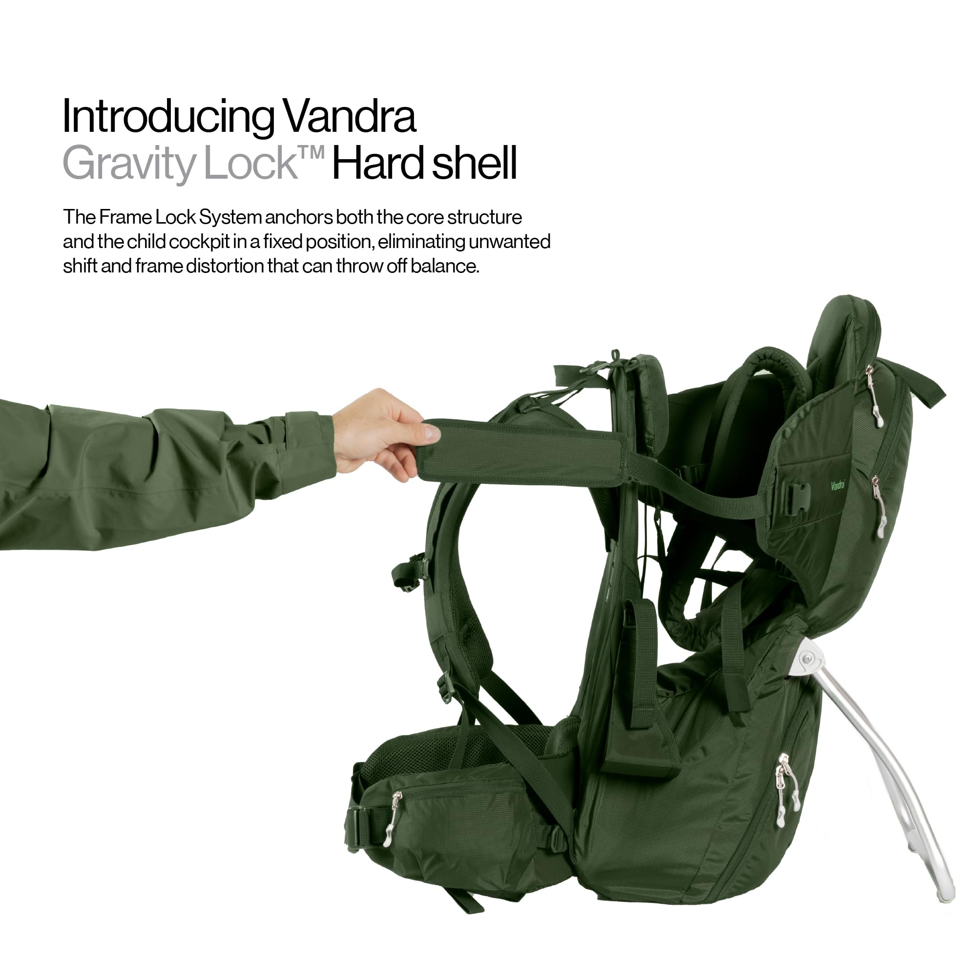 Vandra Forest dust bag included for travel-ready packaging