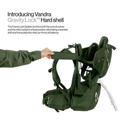 Vandra Forest dust bag included for travel-ready packaging