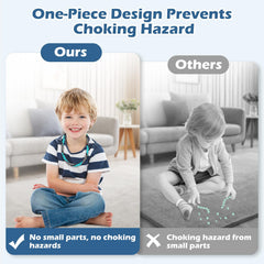 Vanelioris adjustable-length chew necklace fits children and adults comfortably