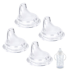 VANEST replacement spout for NUK Learner Cup with medium-flow silicone for easy sipping.