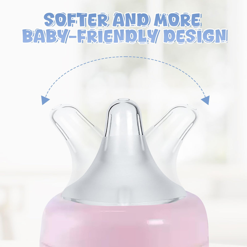 VANEST BPA-free nipples prioritize safe, clean bottle feeding.
