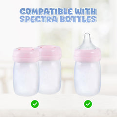 VANEST silicone nipples offer soft silicone for gentle sip and comfortable feeding sessions.