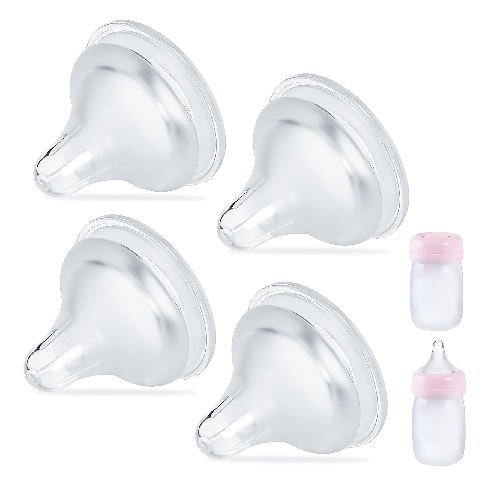 VANEST silicone nipples Spectra compatibility for easy bottle reuse and consistent feeding.
