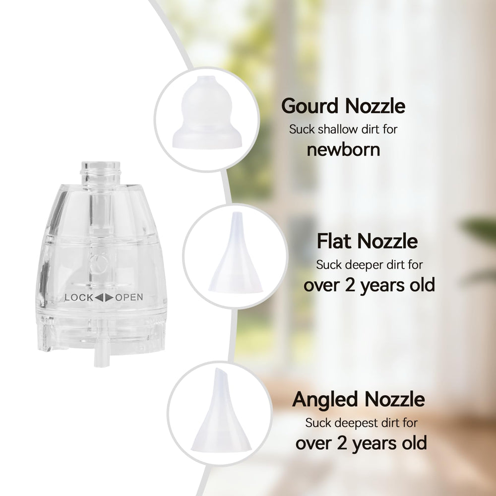VANEST silicone tip Flat for deeper congestion with wider access