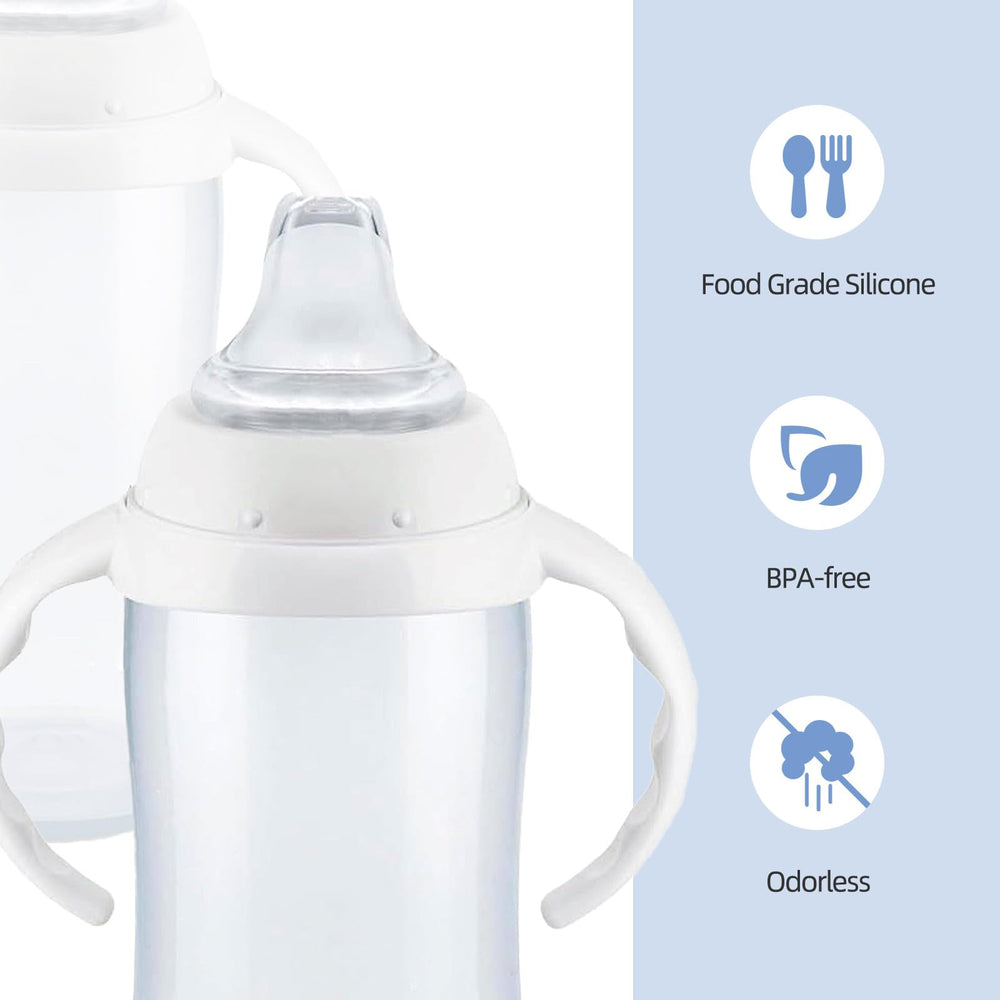 VANEST dishwasher-safe silicone spout for quick cleaning and daily use.