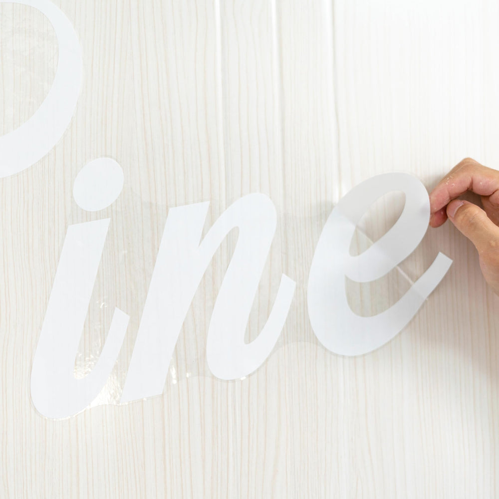 VANGNING Cloud Nine decal set fits wall, mirror, or acrylic displays