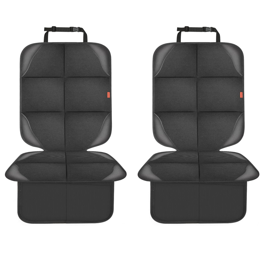 VANLONTD car seat protector front view protects upholstery while driving.