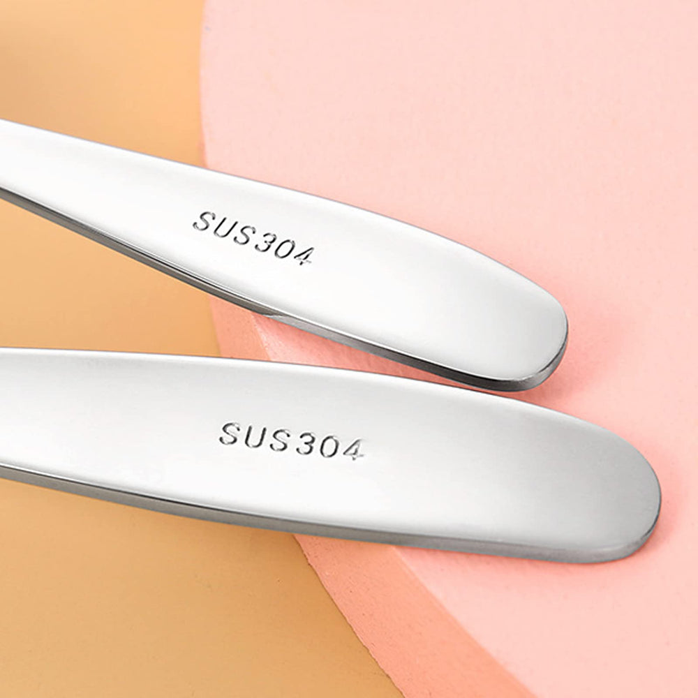 VANRA kids utensils ergonomic handles shown for easy grip and confident dining