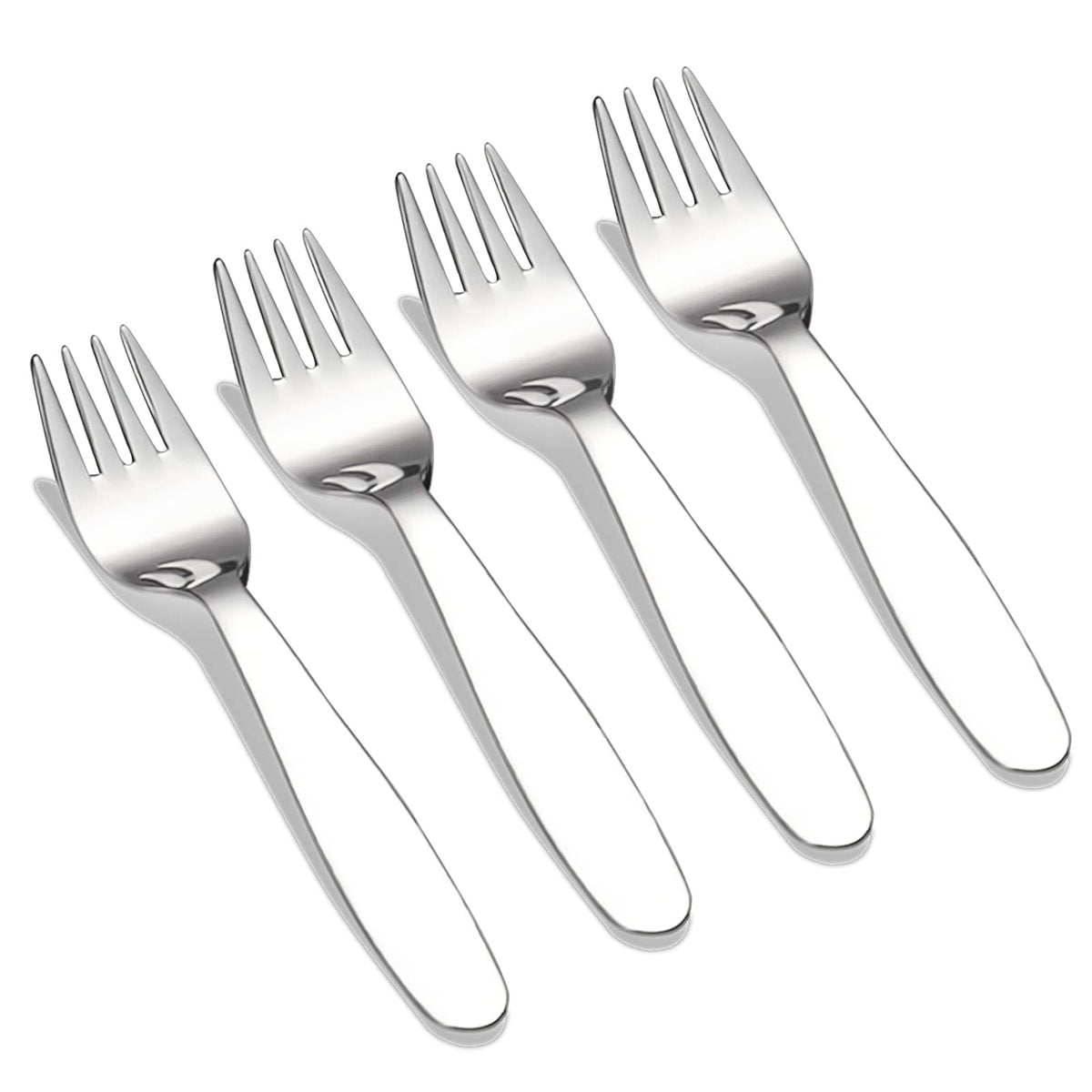 VANRA kids cutlery set four pieces displayed as a complete dining kit for daily meals