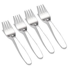 VANRA kids cutlery set four pieces displayed as a complete dining kit for daily meals