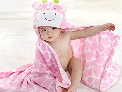 Vauwmsr baby hooded blanket bath-time-use shows soft moisture-absorbent feel