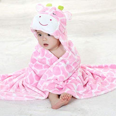 Vauwmsr baby hooded blanket travel-nap demonstrates portable warmth on trips