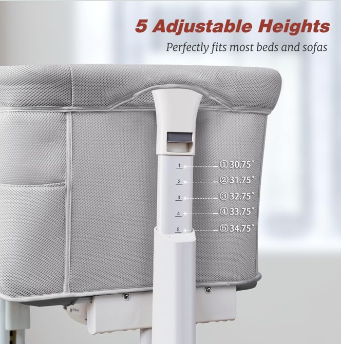 VaVaSoo 360-degree wheels with brakes ensure silent mobility.