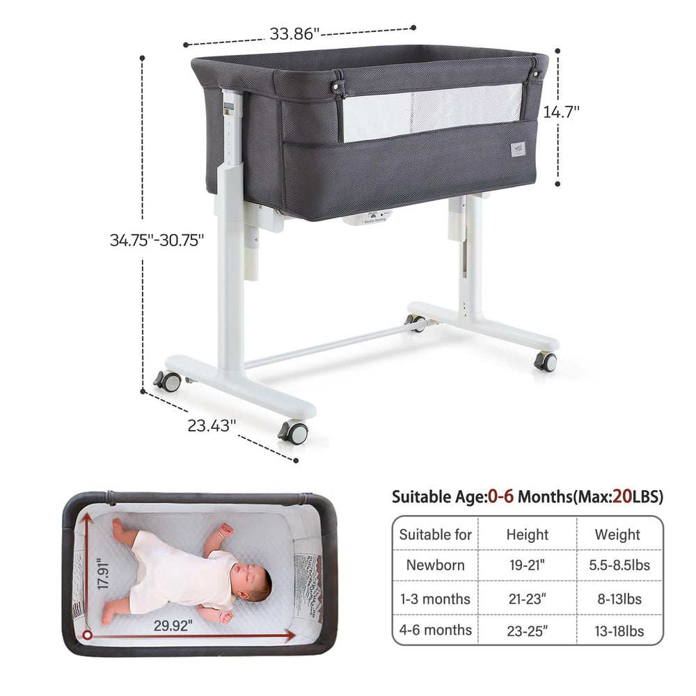 VaVaSoo sturdy aluminum frame provides a secure sleeping space.