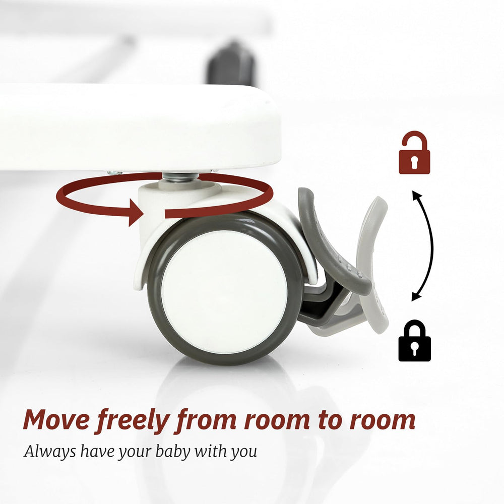 VaVaSoo bedside bassinet in a cozy room setup for convenient nighttime care.