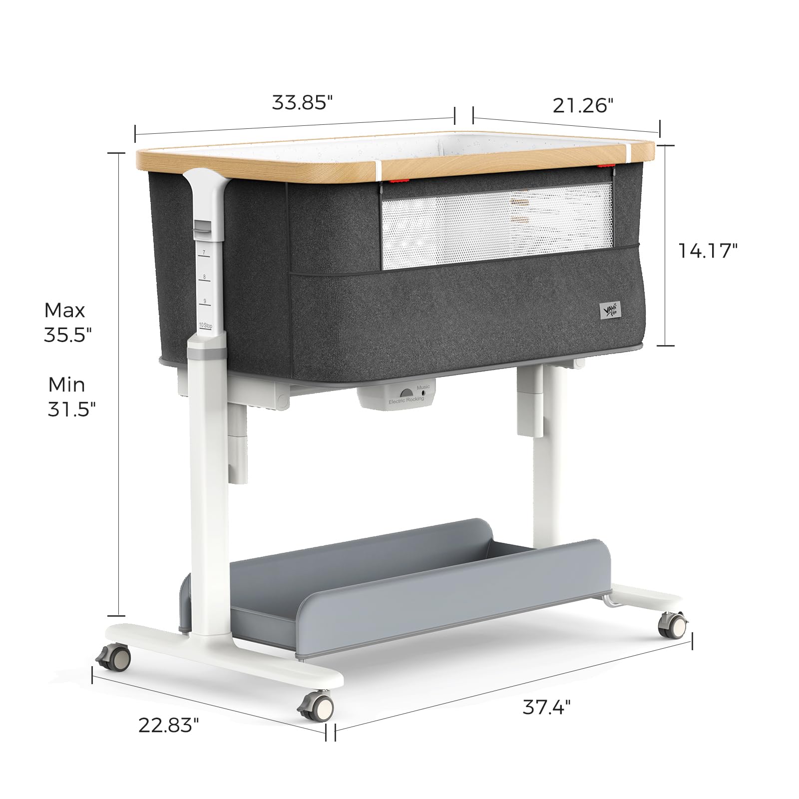 VaVaSoo soft mattress and fitted sheet aid cozy, restful nap times.