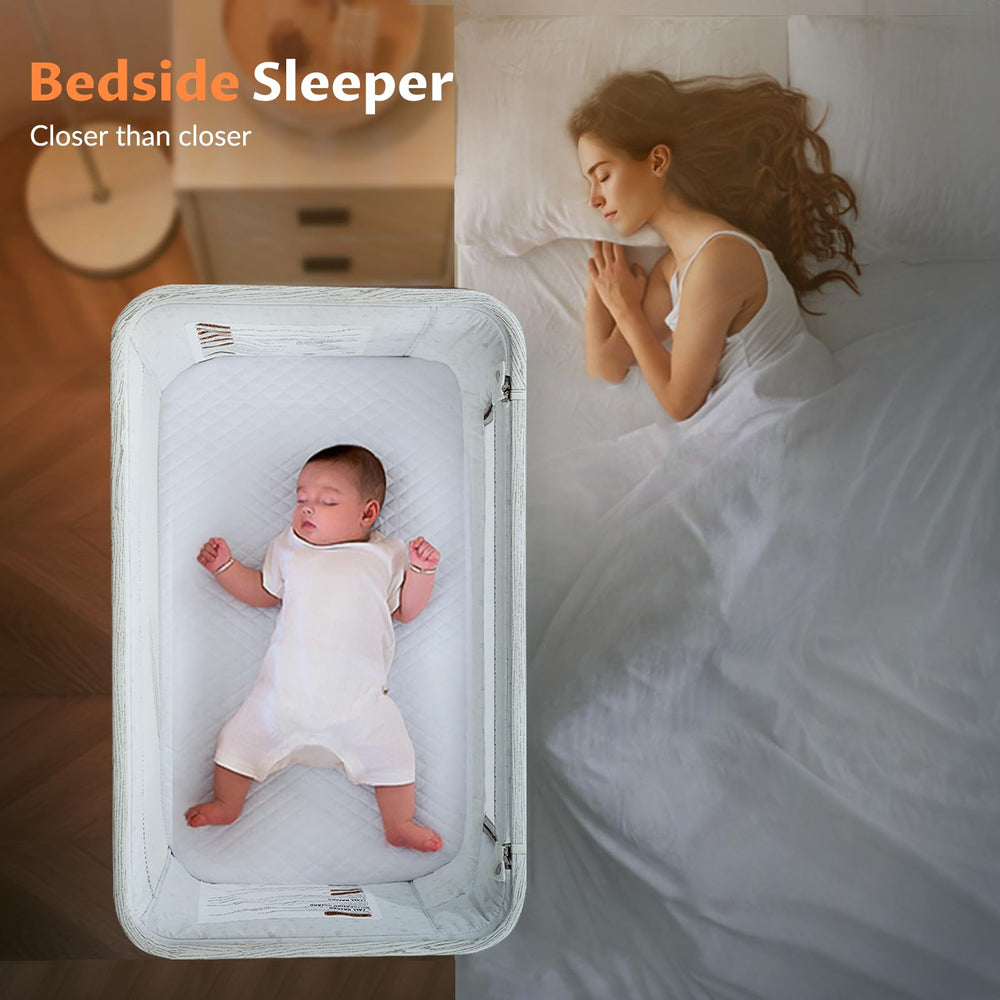 VaVaSoo bassinet quick assembly with no tools required.