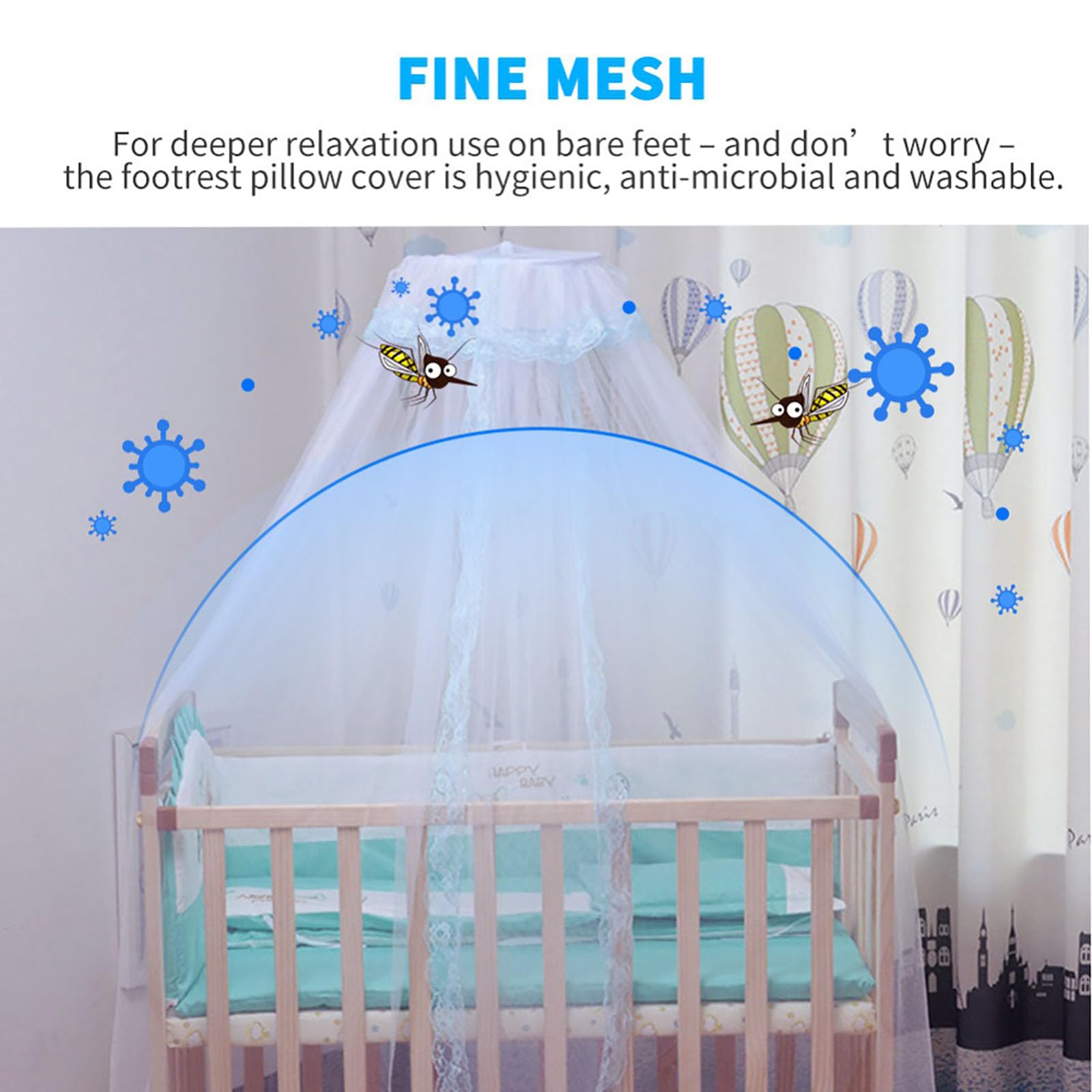 Vawolecy dome structure showing sturdy breathable mesh for easy setup