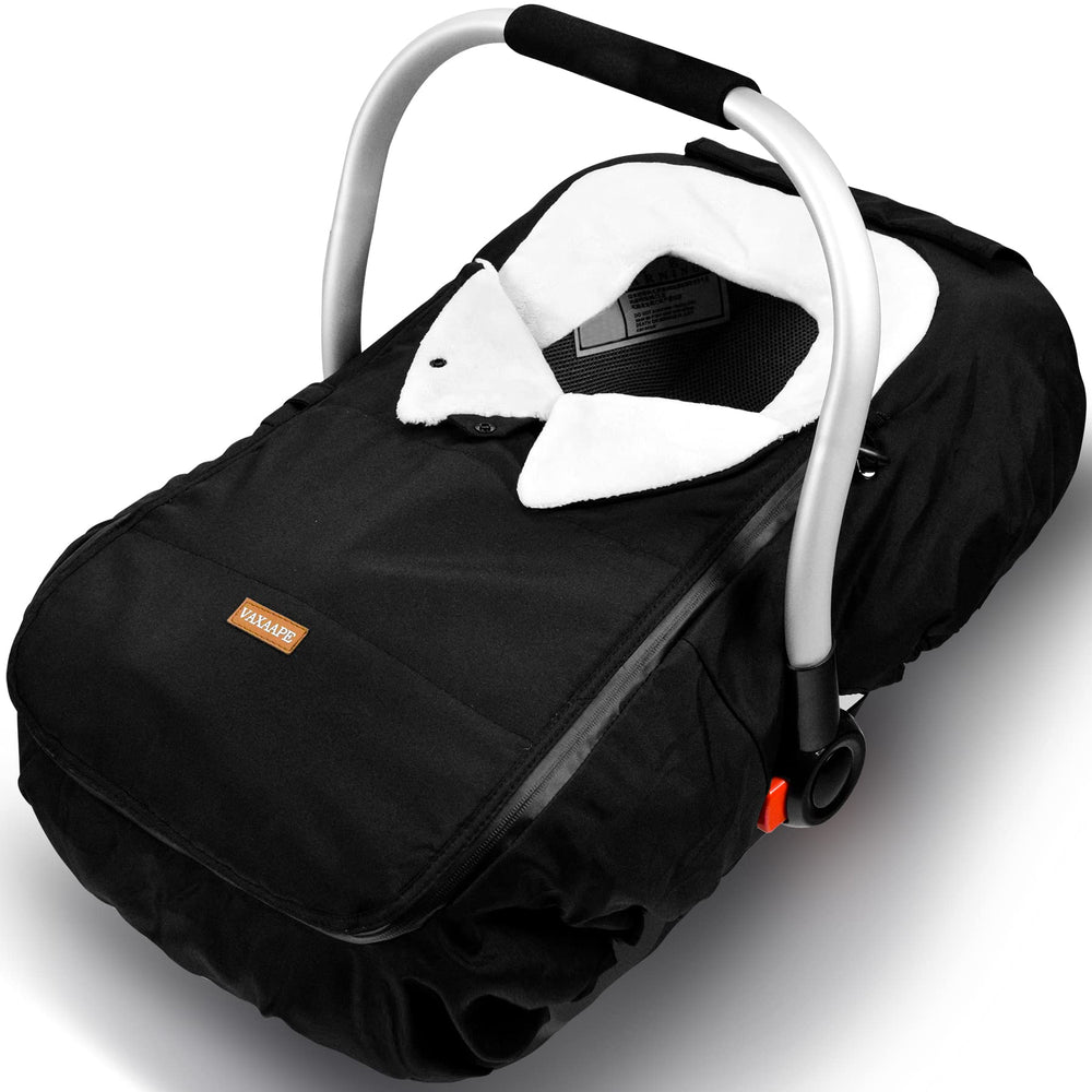 Vaxaape baby car seat cover universal fit protects from wind and snow