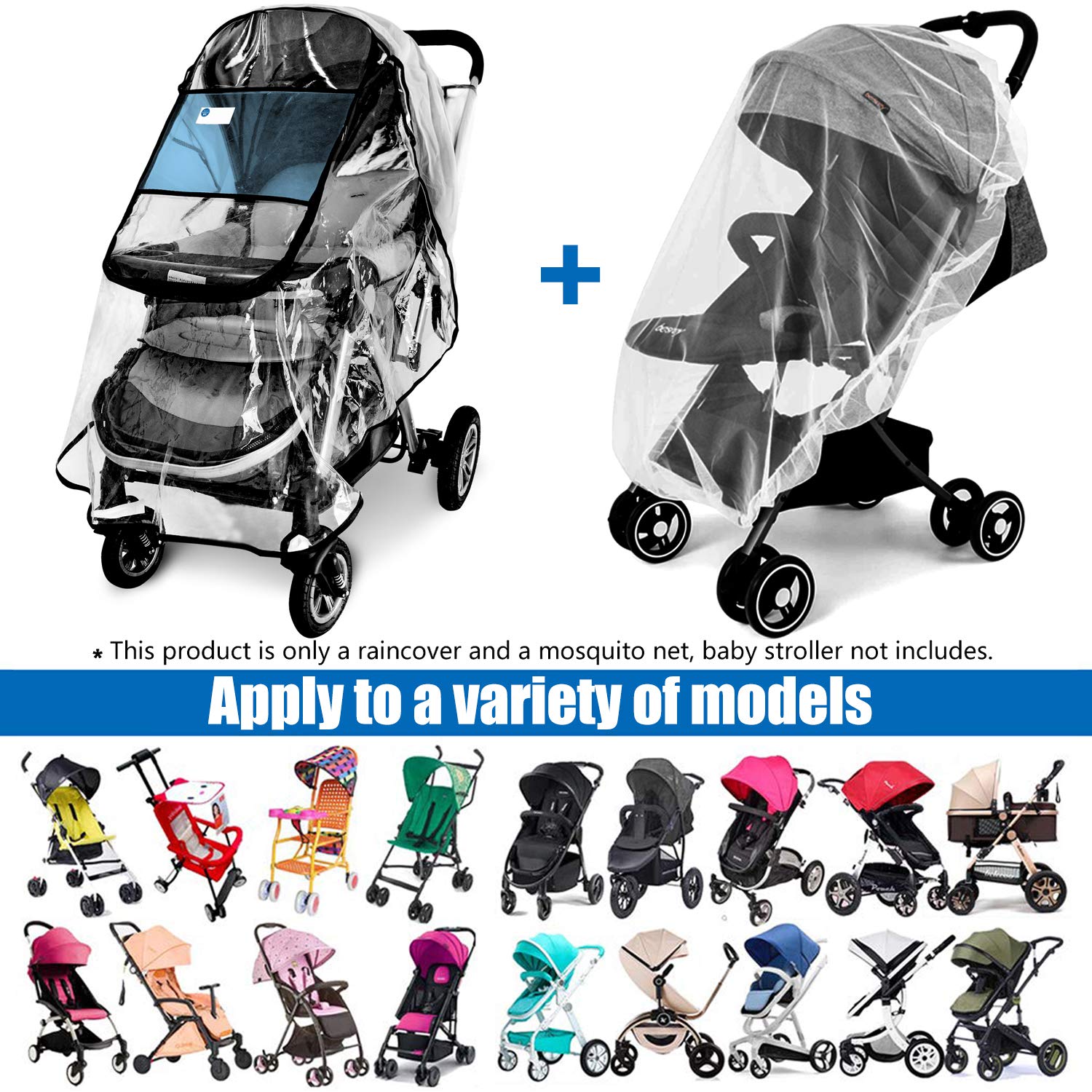 Vaxaape packaged set ready to travel with baby gear