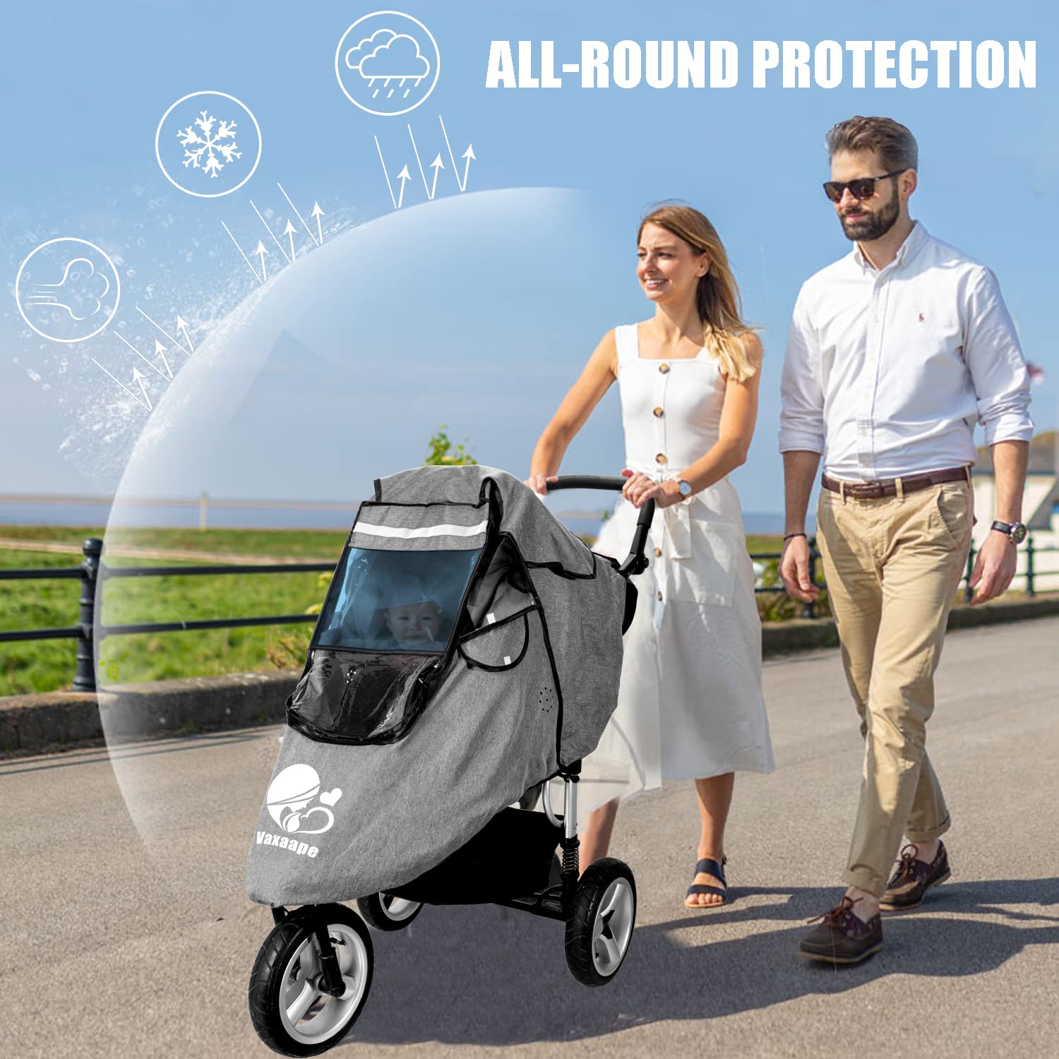 Vaxaape quick-install design demonstrates easy setup on a busy day