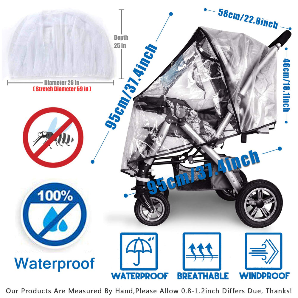 Vaxaape weather shield protects against dust and snow during travel