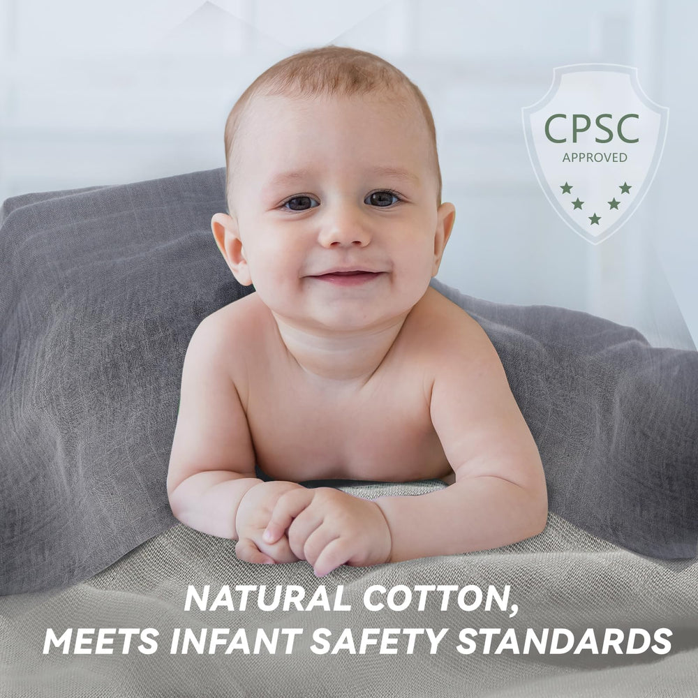 Vaytong Muslin Swaddle blanket — neutral design suits boys and girls, making it a thoughtful gift.