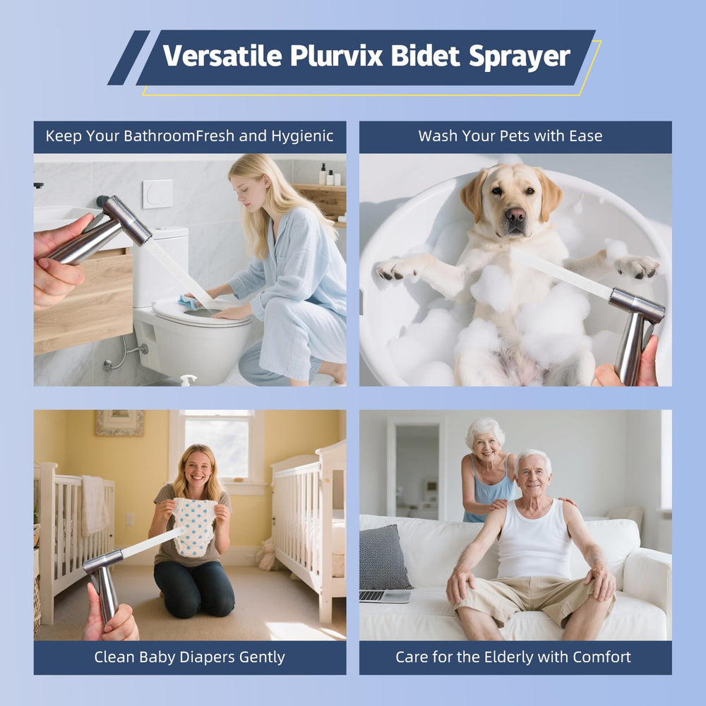 Vayzluiy diaper sprayer kit for cloth diaper cleaning and bathroom tasks.