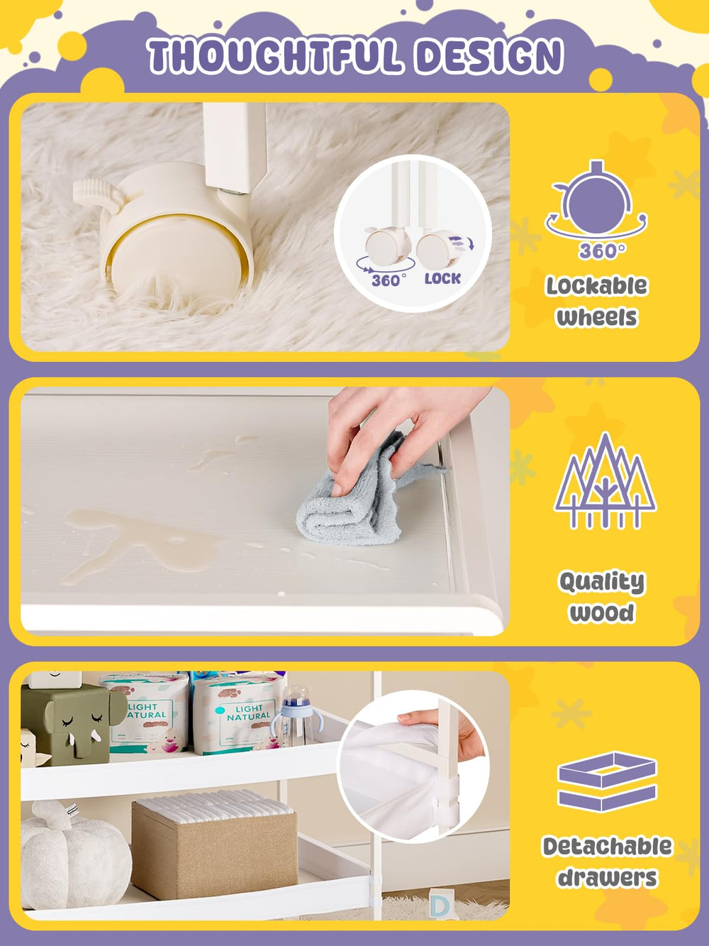 VBABY foldable-table-cpc-certified-safety ensures infant-furniture safety standards are met.