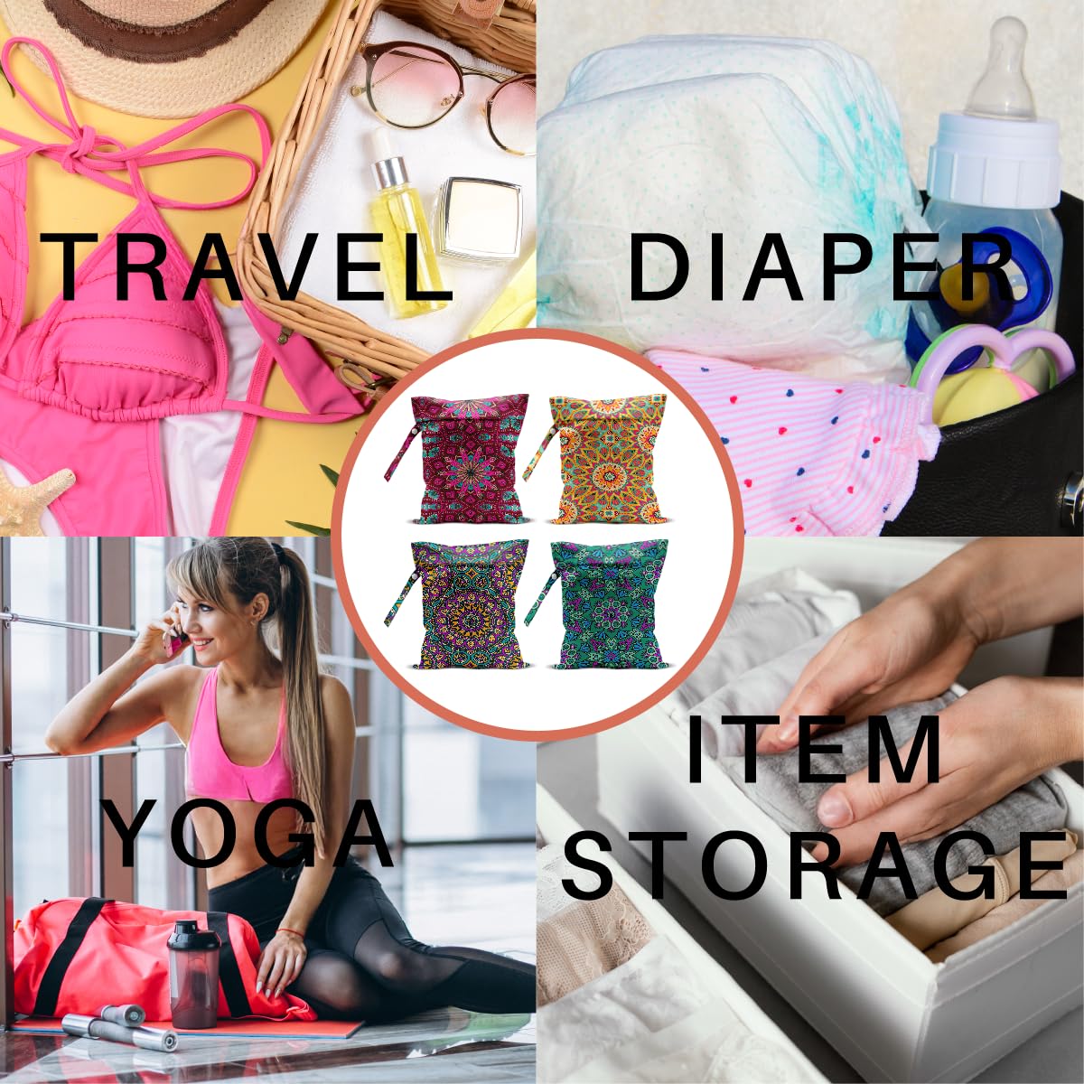 VBCVBGFH wet bag makeup-storage, versatile organizer for cosmetics.