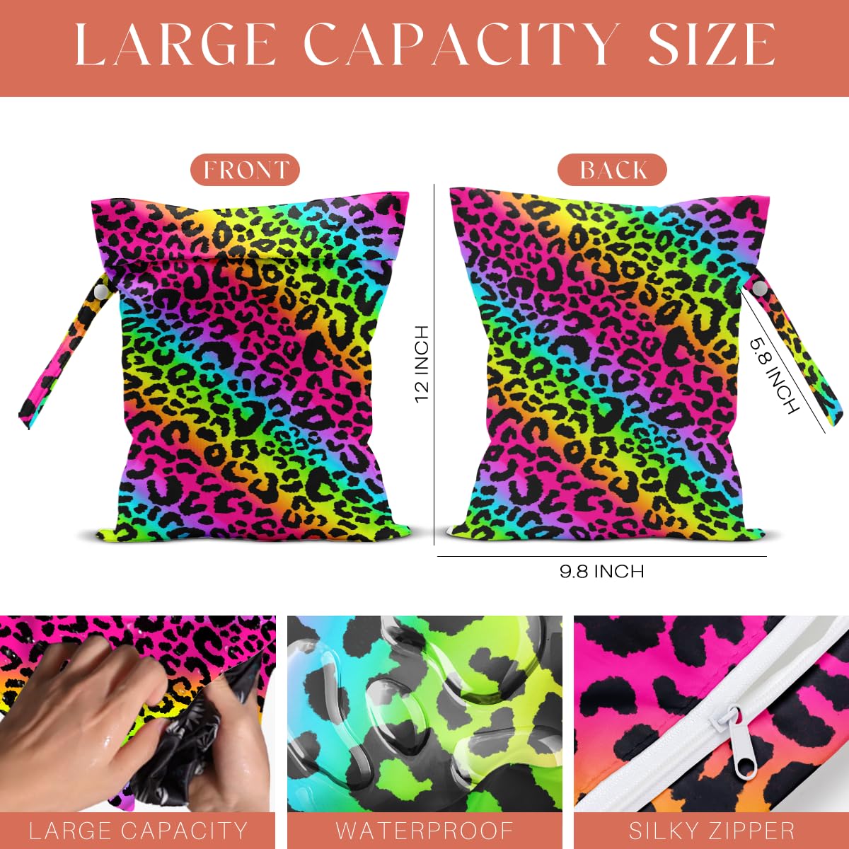 VBCVBGFH versatile makeup/travel bag showing multiple uses