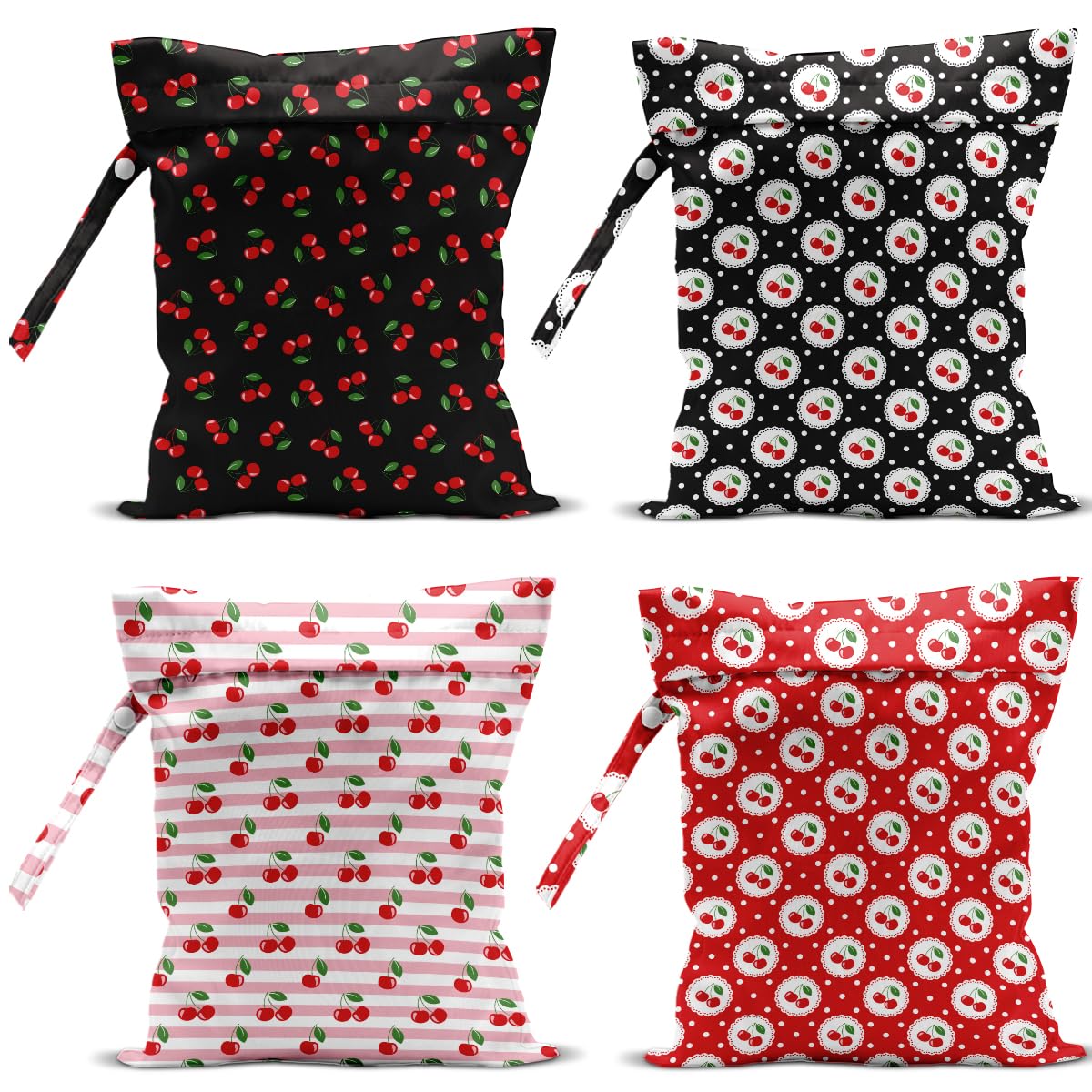 VBCVBGFH wet bag 4-pack flatlay for organized travel storage with wet bags