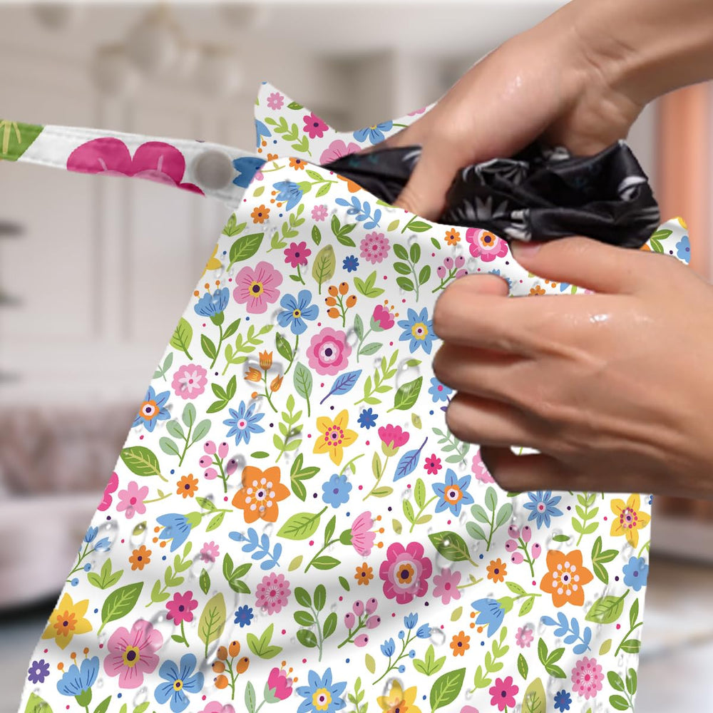 VBCVBGFH wet bag 9.8x12 inch size ideal for swimsuits and dirty clothes.