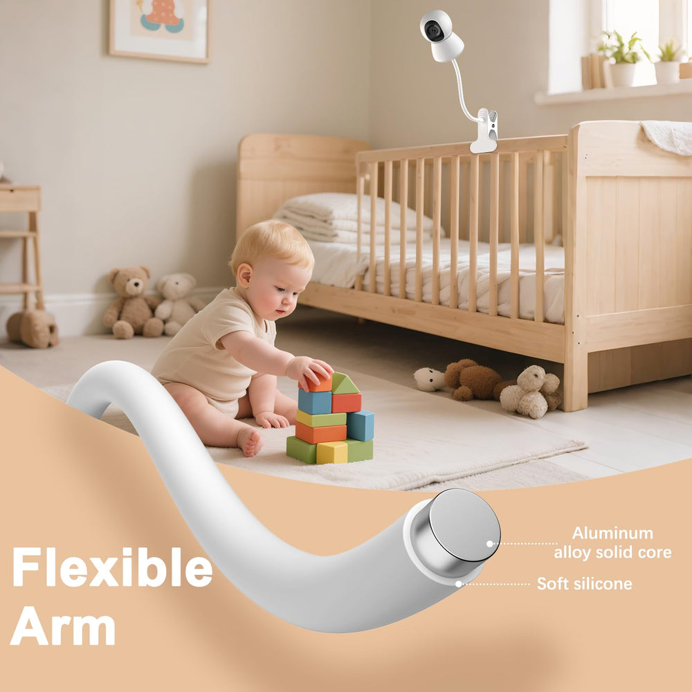 Vebiso heavy-duty clip with aluminum core provides wobble-free camera mounting