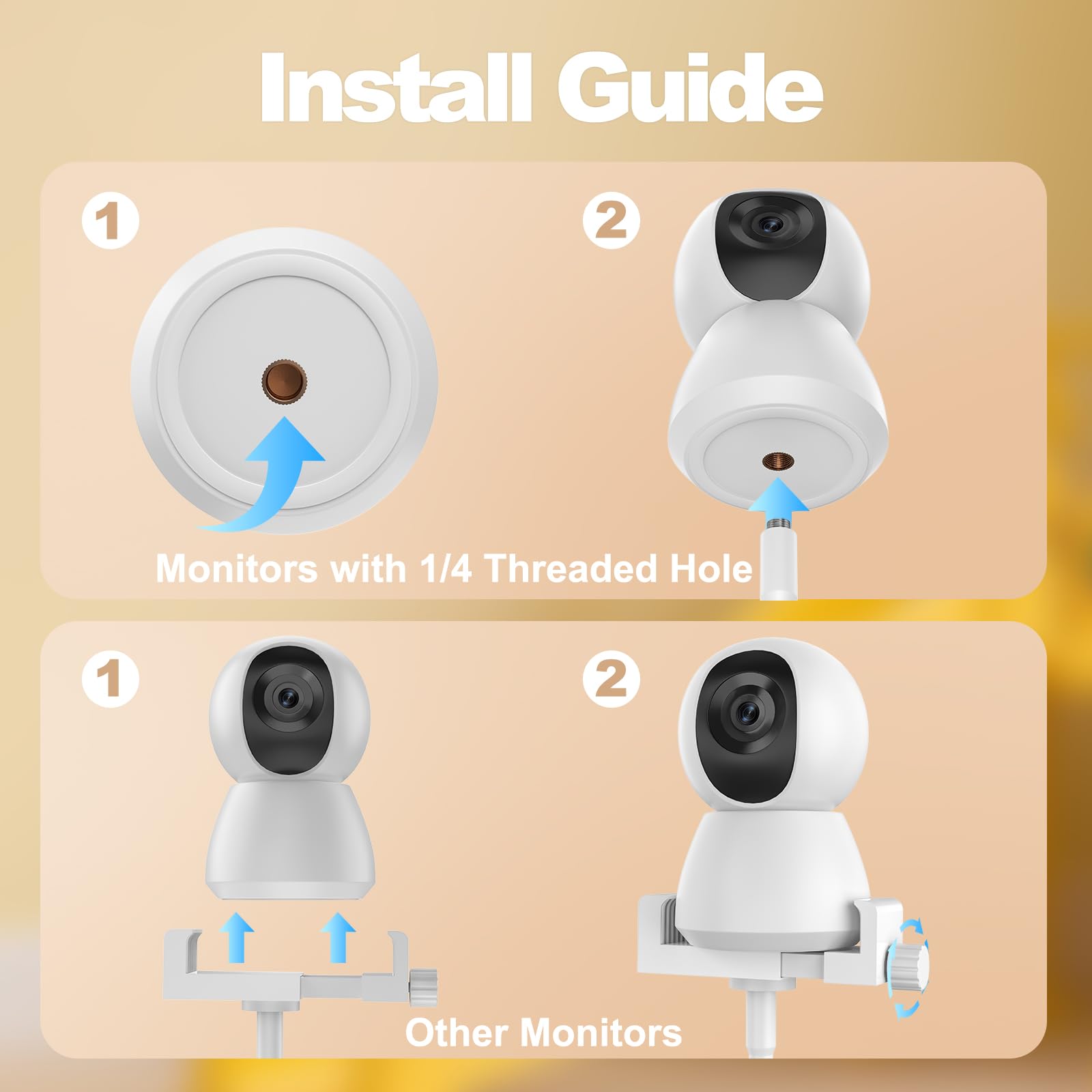 Vebiso quick-release clip lets you move monitors between rooms quickly