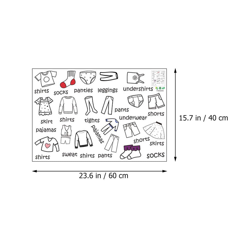 PVC construction of Veemoon labels ensuring durable wardrobe organization