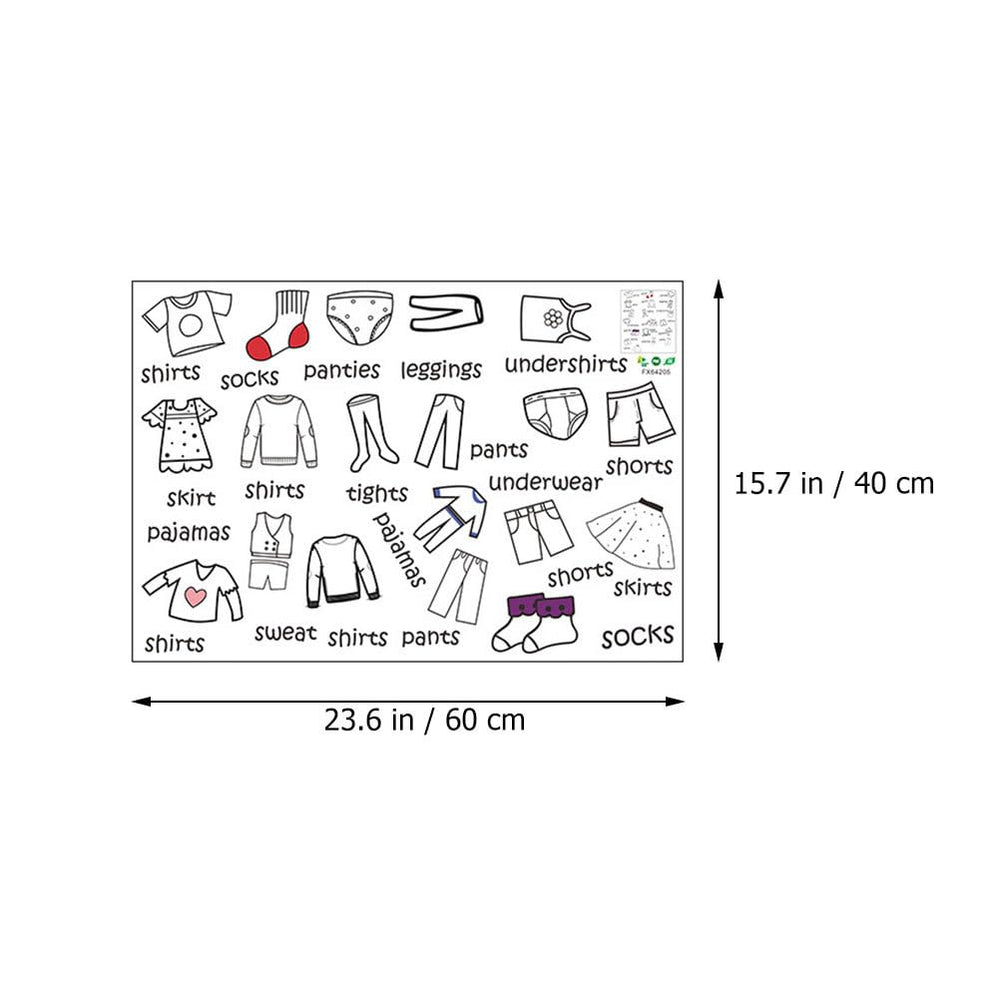 PVC construction of Veemoon labels ensuring durable wardrobe organization